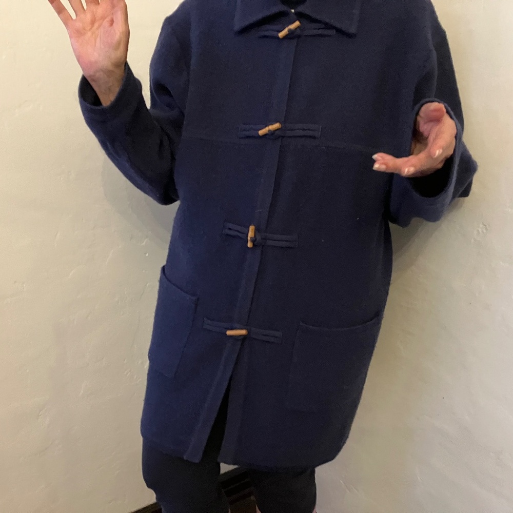 Karen Scott Women's Sweater Toggle COAT